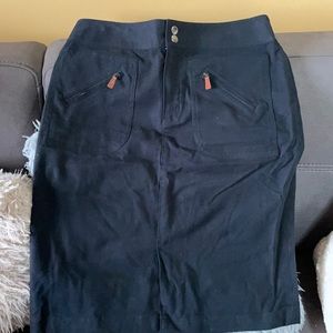 LAUREN RALPH LAUREN Black Skirt Size 10